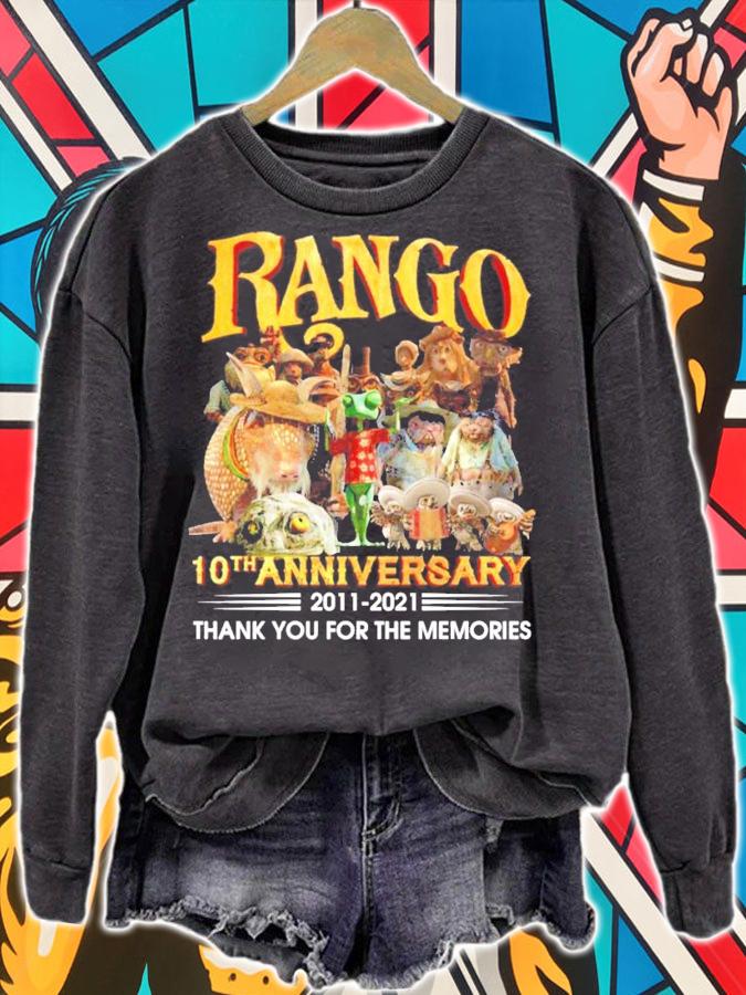 Rango 10th anniversary 2011-2021 shirt