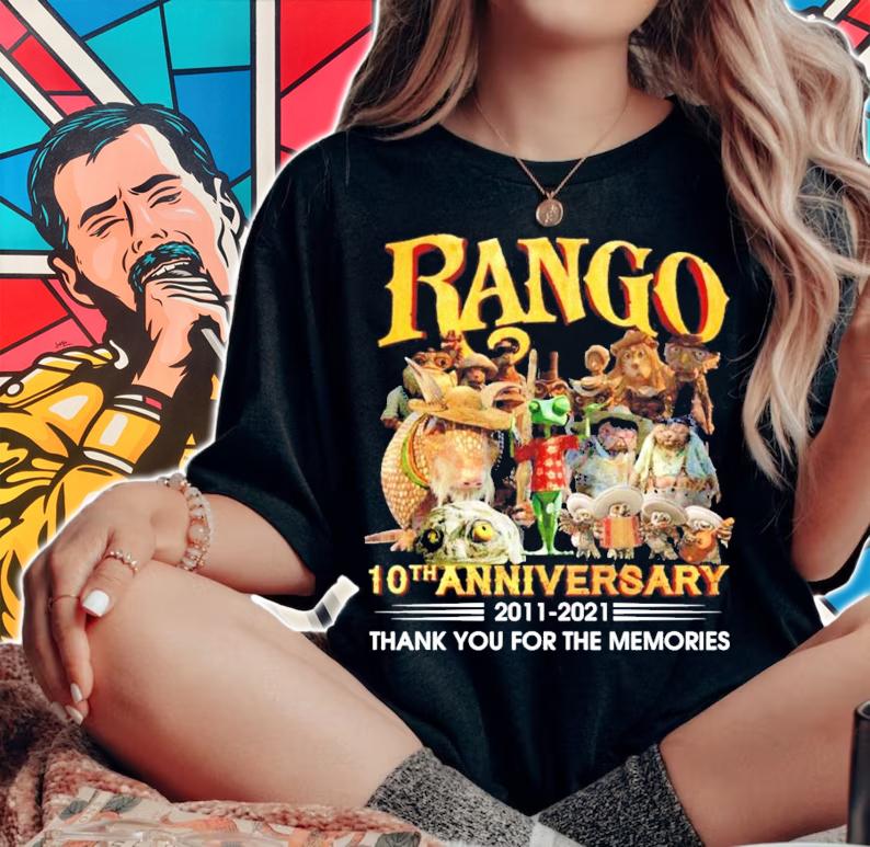 Rango 10th anniversary 2011-2021 shirt