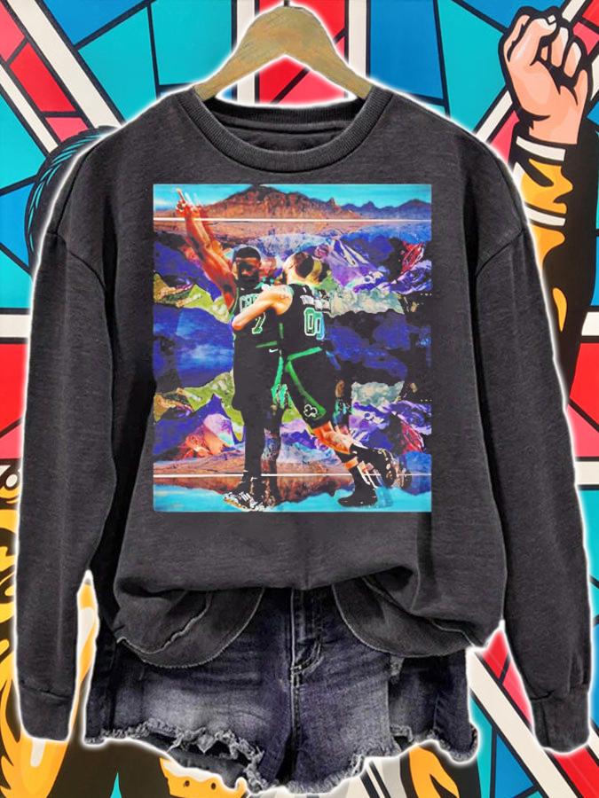 Tatum Jaylen Thru Ups and Downs shirt sweatshirt