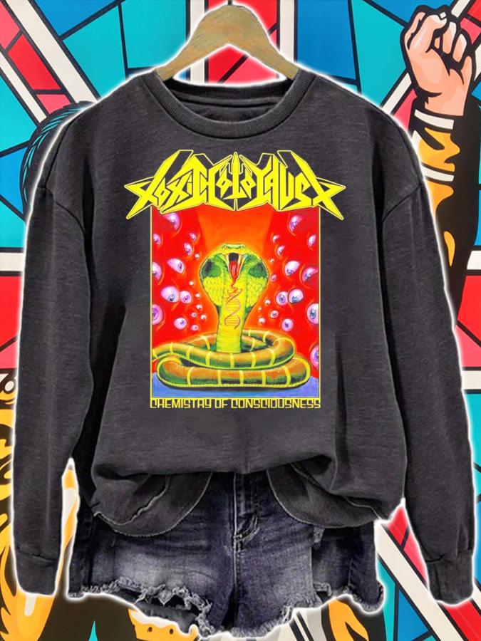 Toxic holocaust chemistry of consciousness shirt sweatshirt