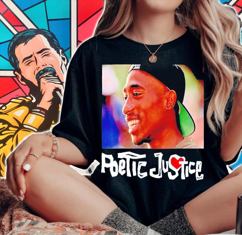 Tupac Shakur Poetic Justice T-shirt t-shirt