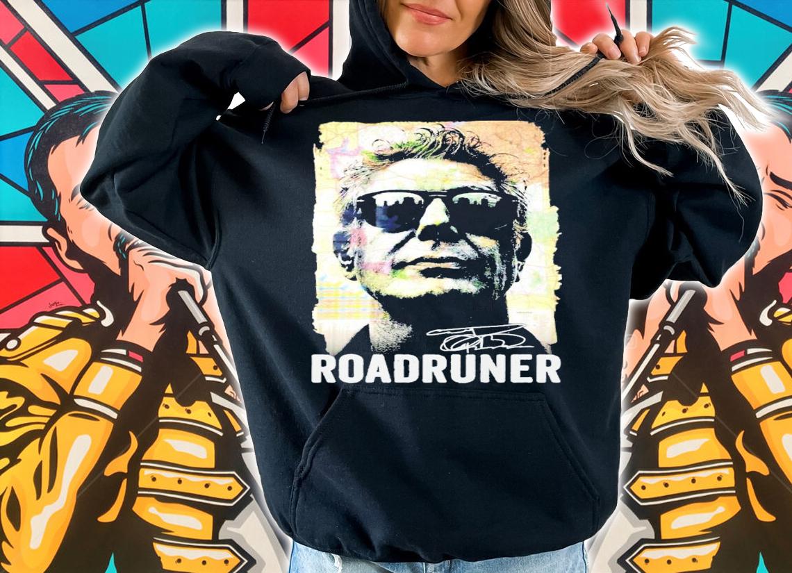 Anthony Bourdain signature shirt