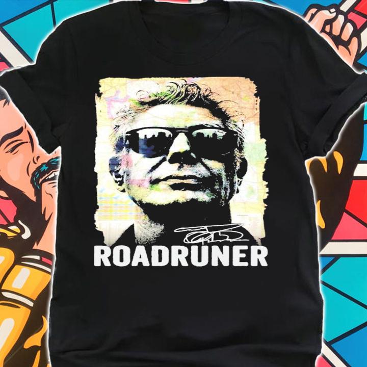 Anthony Bourdain signature shirt
