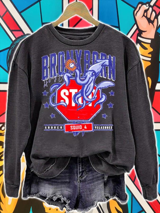 Bronx Born New York Baseball signature shirt sweatshirt