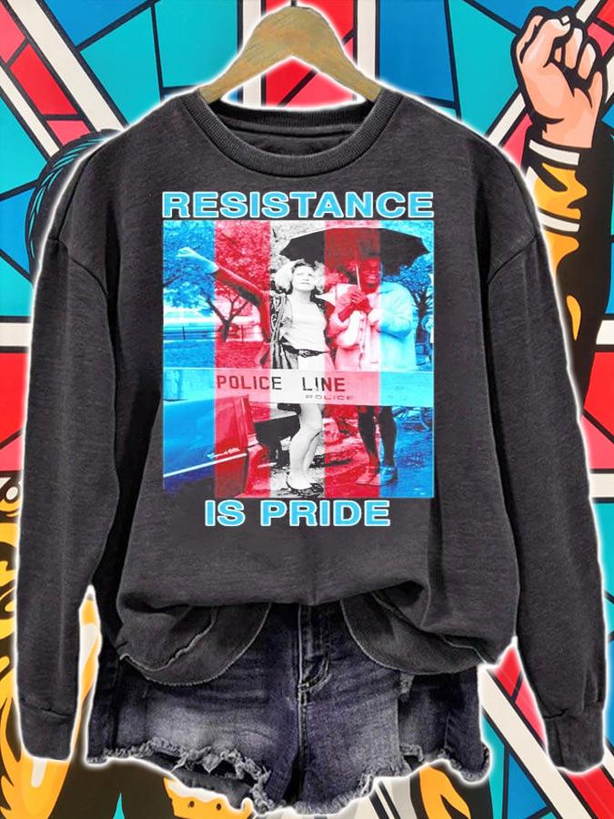 Marsha P JohnsonLa resistance is pride shirt