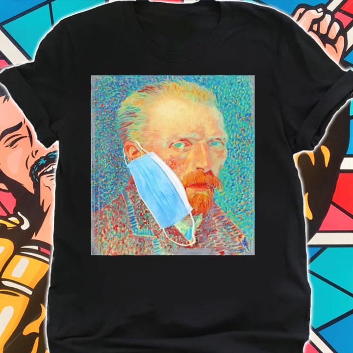 Van Gogh face mask shirt shirt