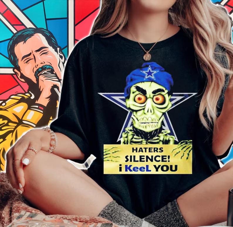 Achmed Dallas Cowboys Haters Silence I Keel You Shirt woman shirt