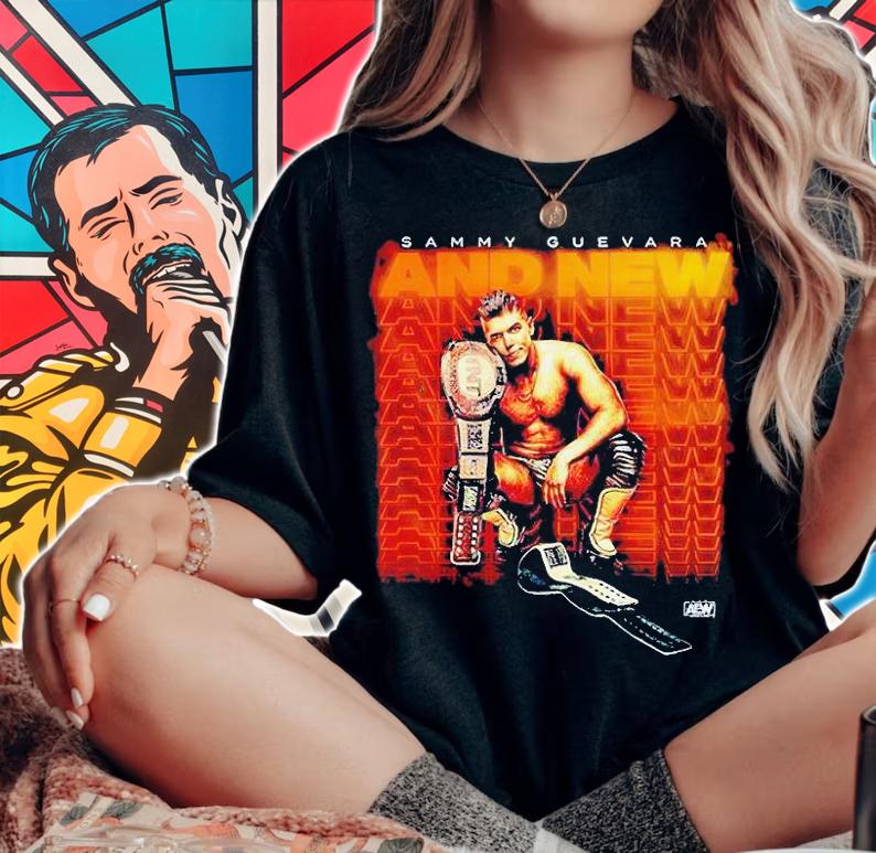 AEW Sammy Guevara And New T-shirt woman shirt