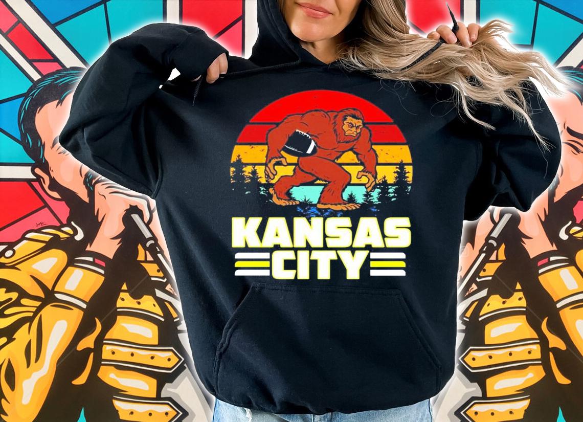 Bigfoot Kansas City Chiefs football vintage shirt hoodie