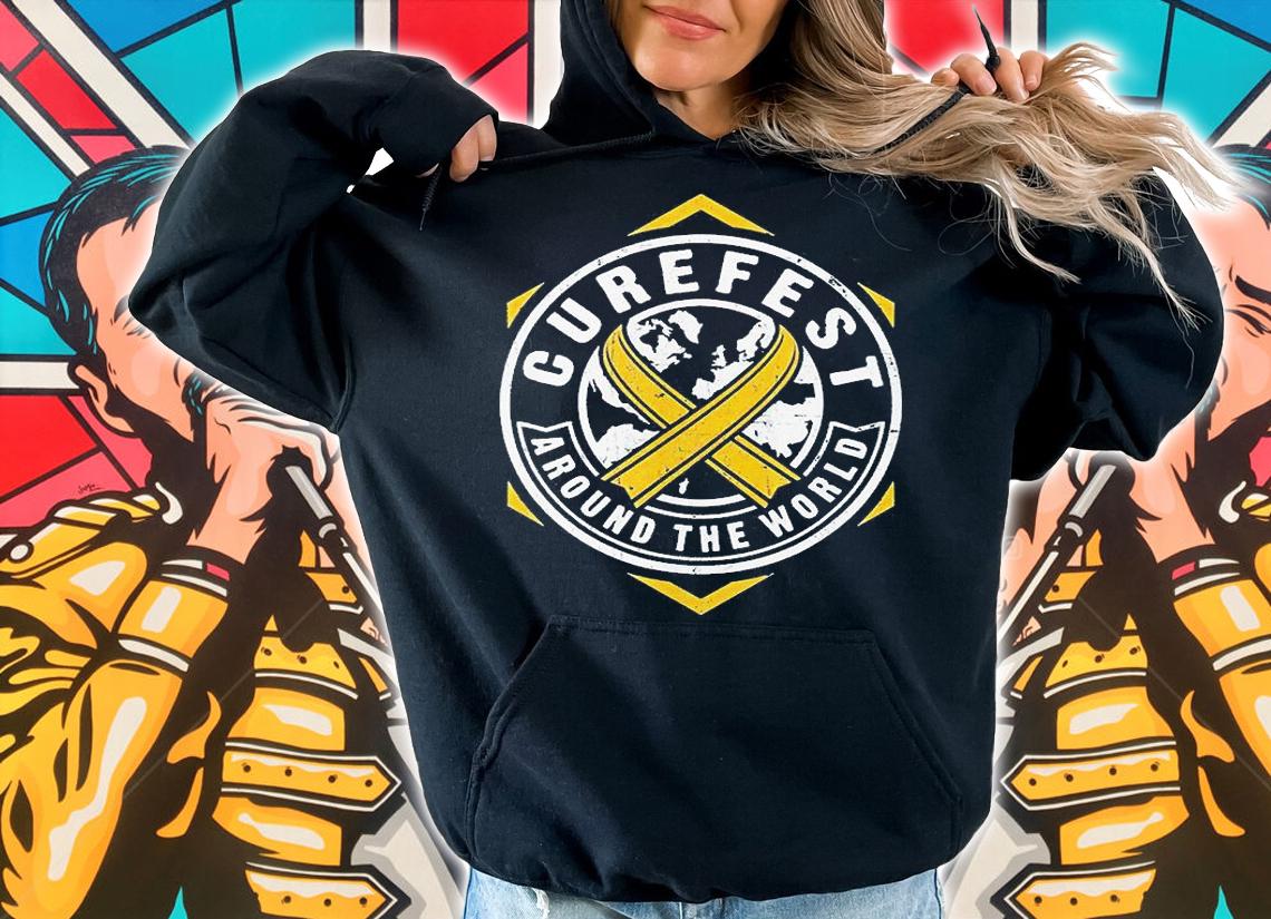 Curefest around the world T-shirt hoodie