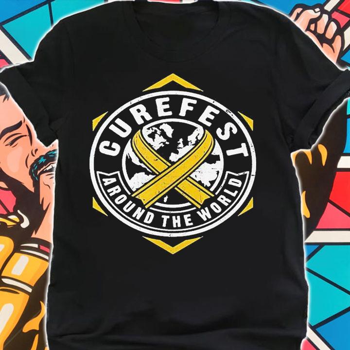 Curefest around the world T-shirt shirt
