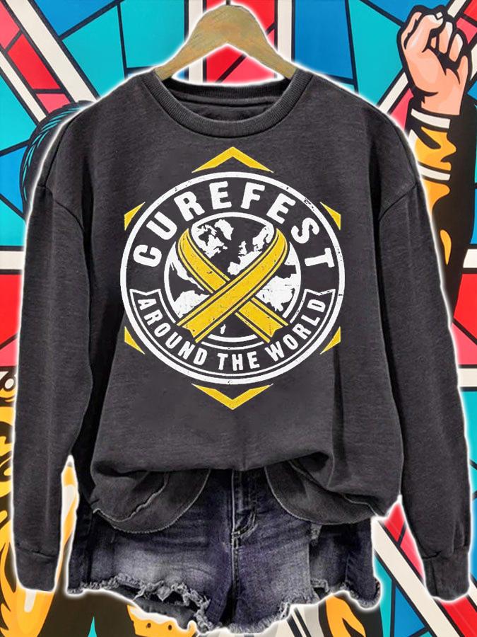 Curefest around the world T-shirt sweatshirt