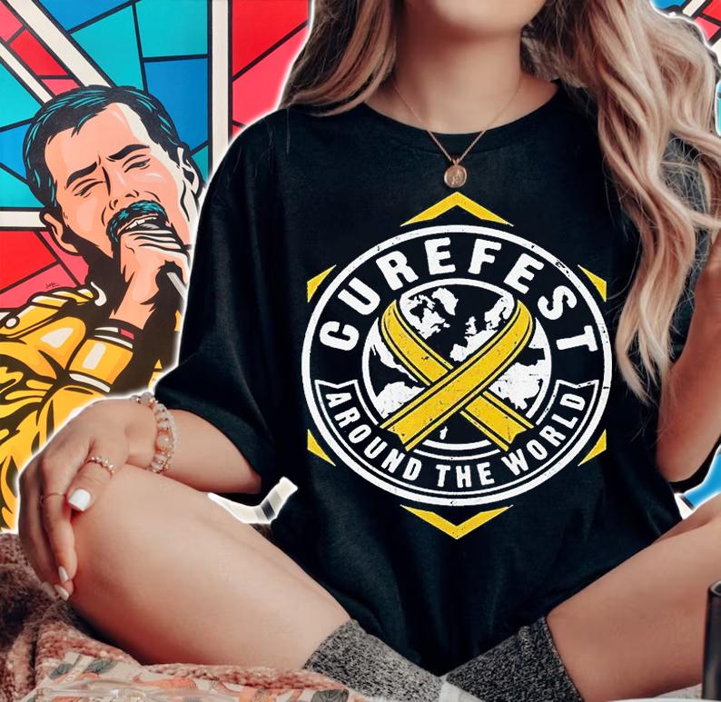 Curefest around the world T-shirt woman shirt