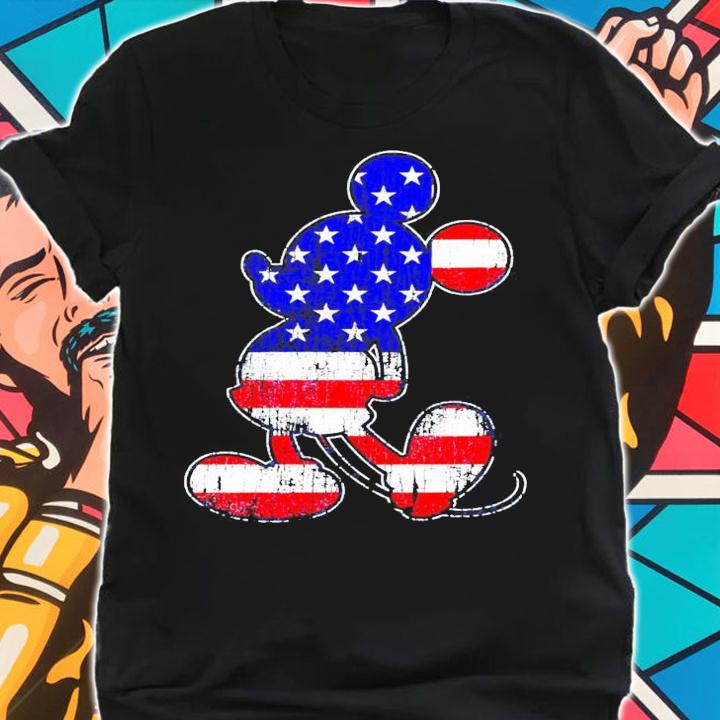 Disney American flag 4th of July Mickey Mouse shirt shirt
