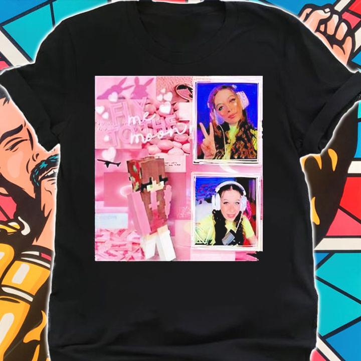 Hannahxxrose fly me to the moon T-shirt