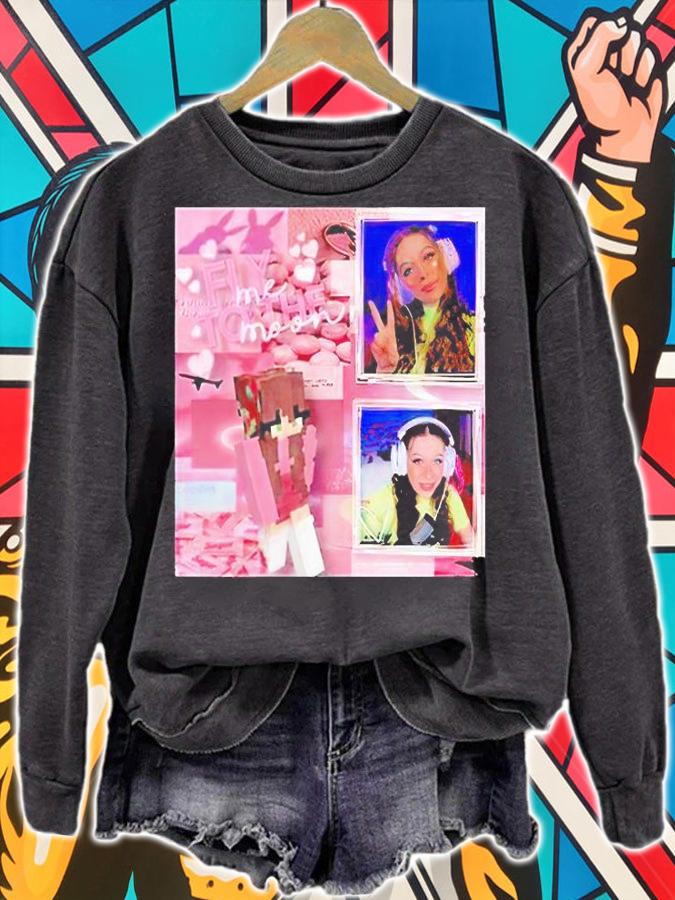 Hannahxxrose fly me to the moon T-shirt