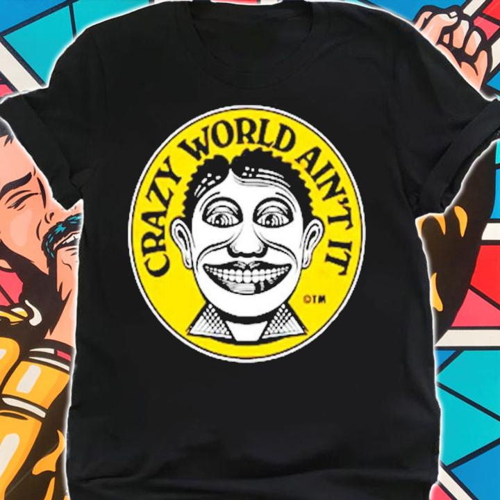 John Van Hamersveld Crazy World shirt shirt