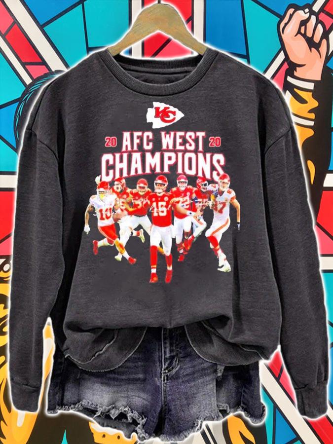 Kansas City Chiefs AFC West Champions 2020 shirt sweatshirt