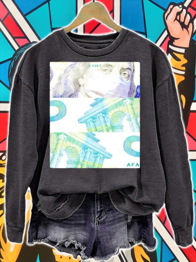 Money Mask Design shirt sweatshirt