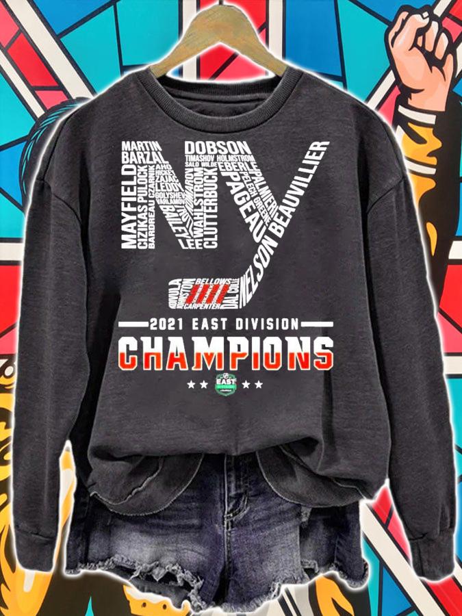 New York 2021 East Division Champions shirt
