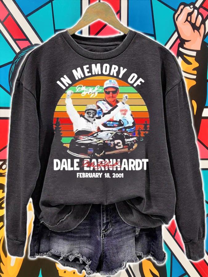 Official In memory of Dale Earnhardt February 18 2001 vintage shirt sweatshirt