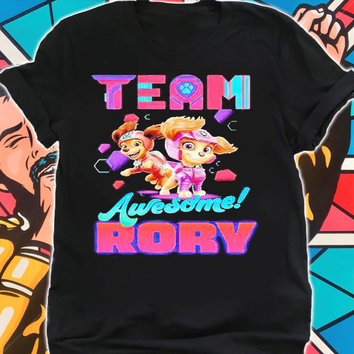 PAW Patrol The Movie team Rory T-shirt