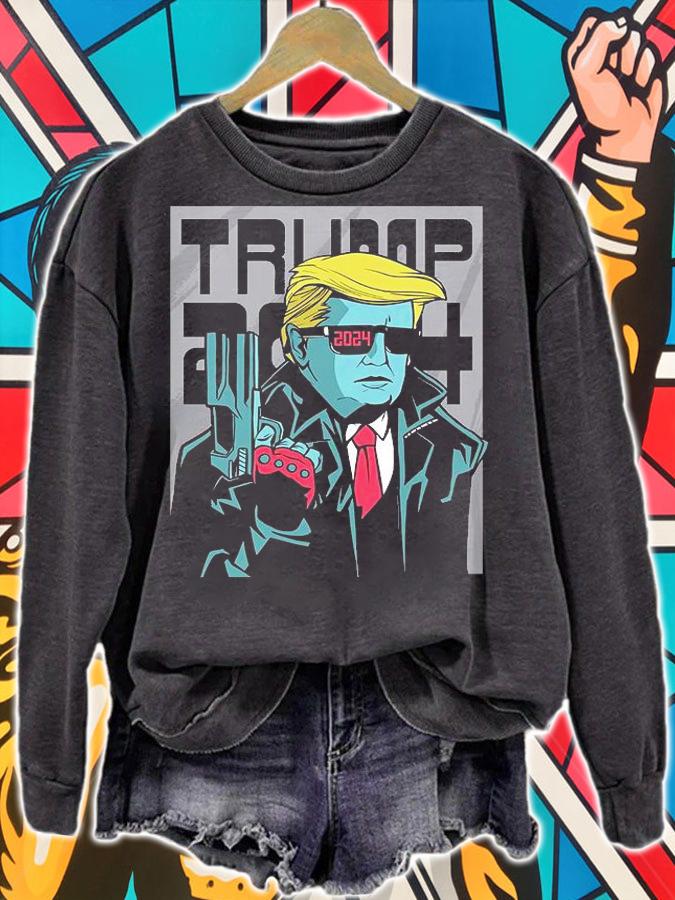 Trump 2024 Comic Shirt