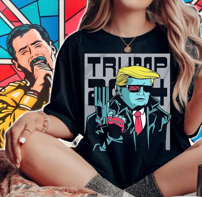 Trump 2024 Comic Shirt