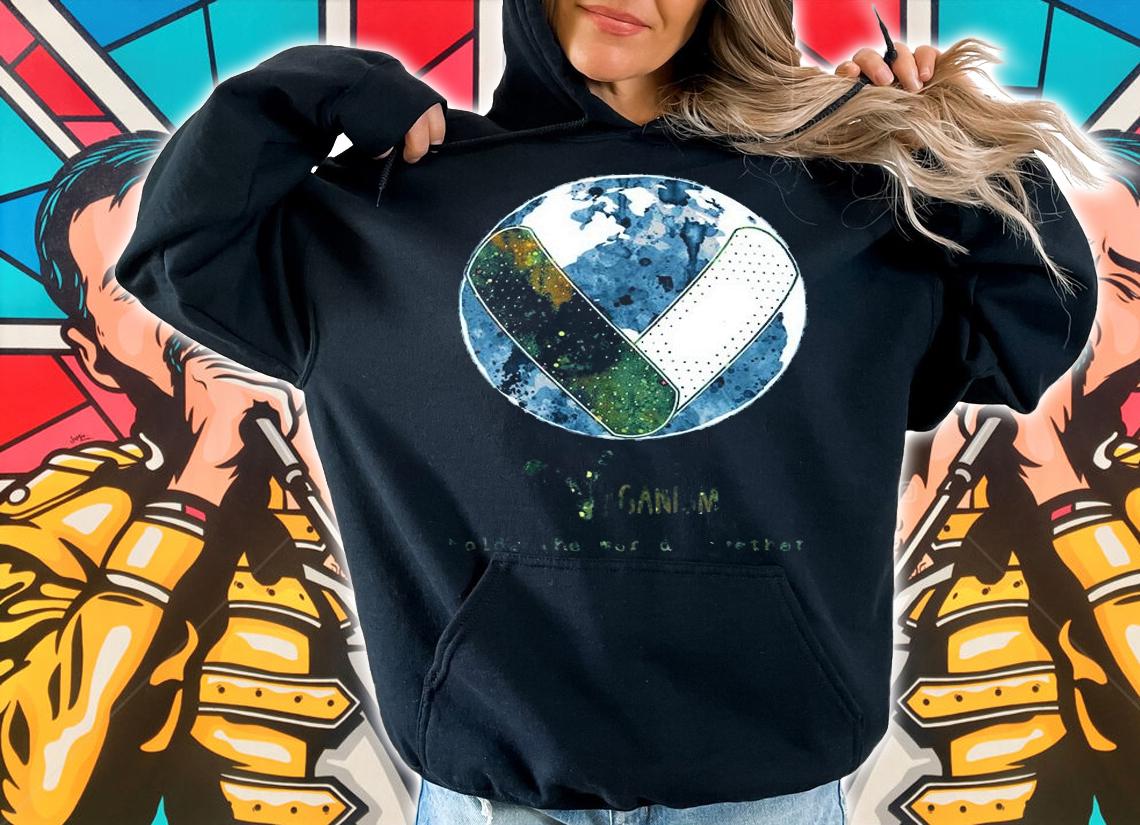 Veganism holds the world together shirt hoodie