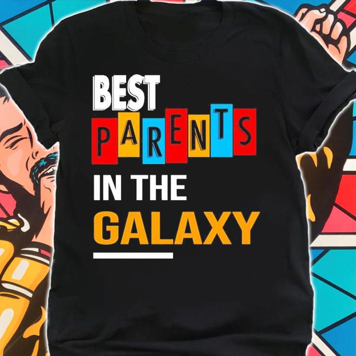Best parents in the galaxy for parents day 2021 shirt