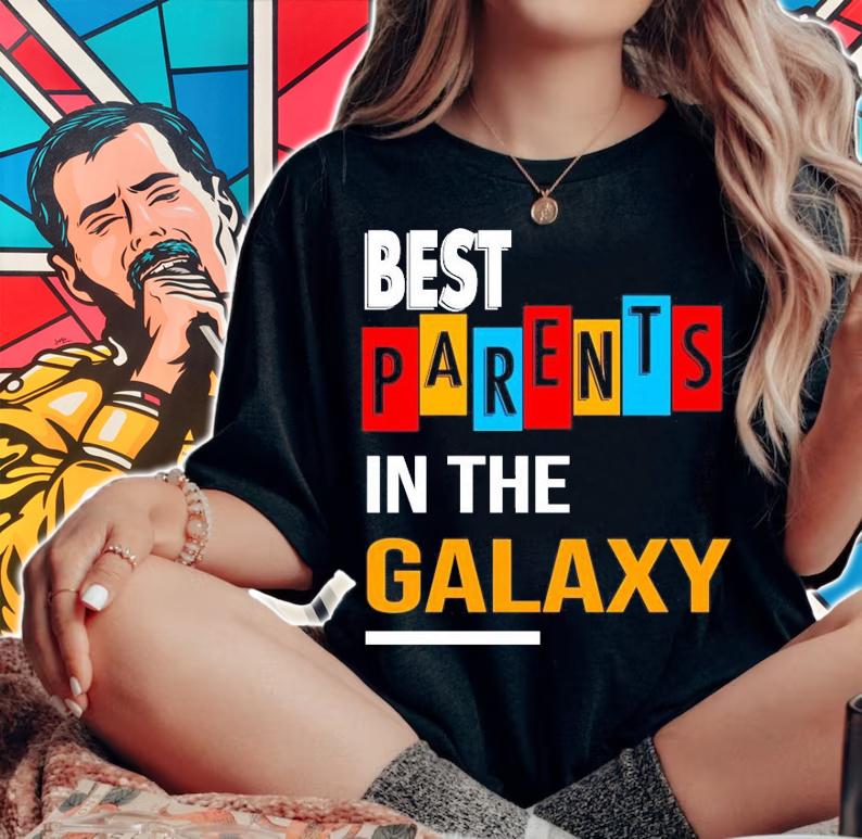 Best parents in the galaxy for parents day 2021 shirt