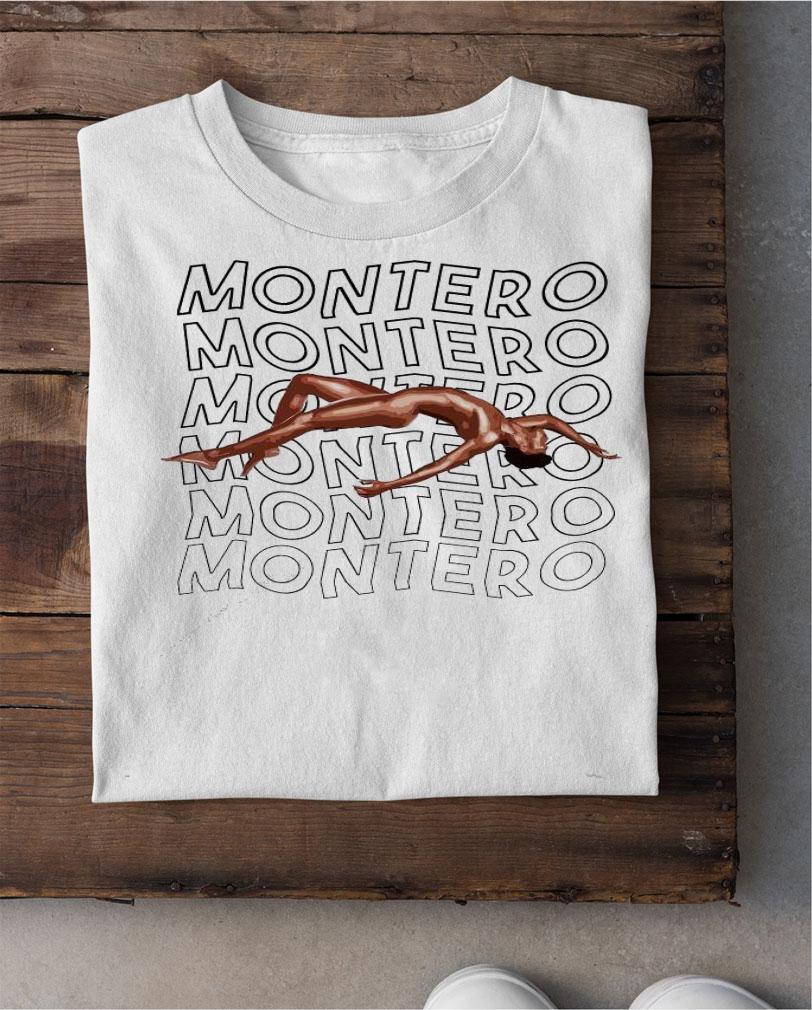 Lil nas X Montero Text Black Version shirt shirt