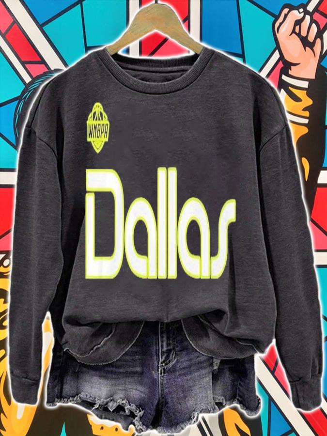 WNBPA City Edition Dallas Team shirt sweatshirt