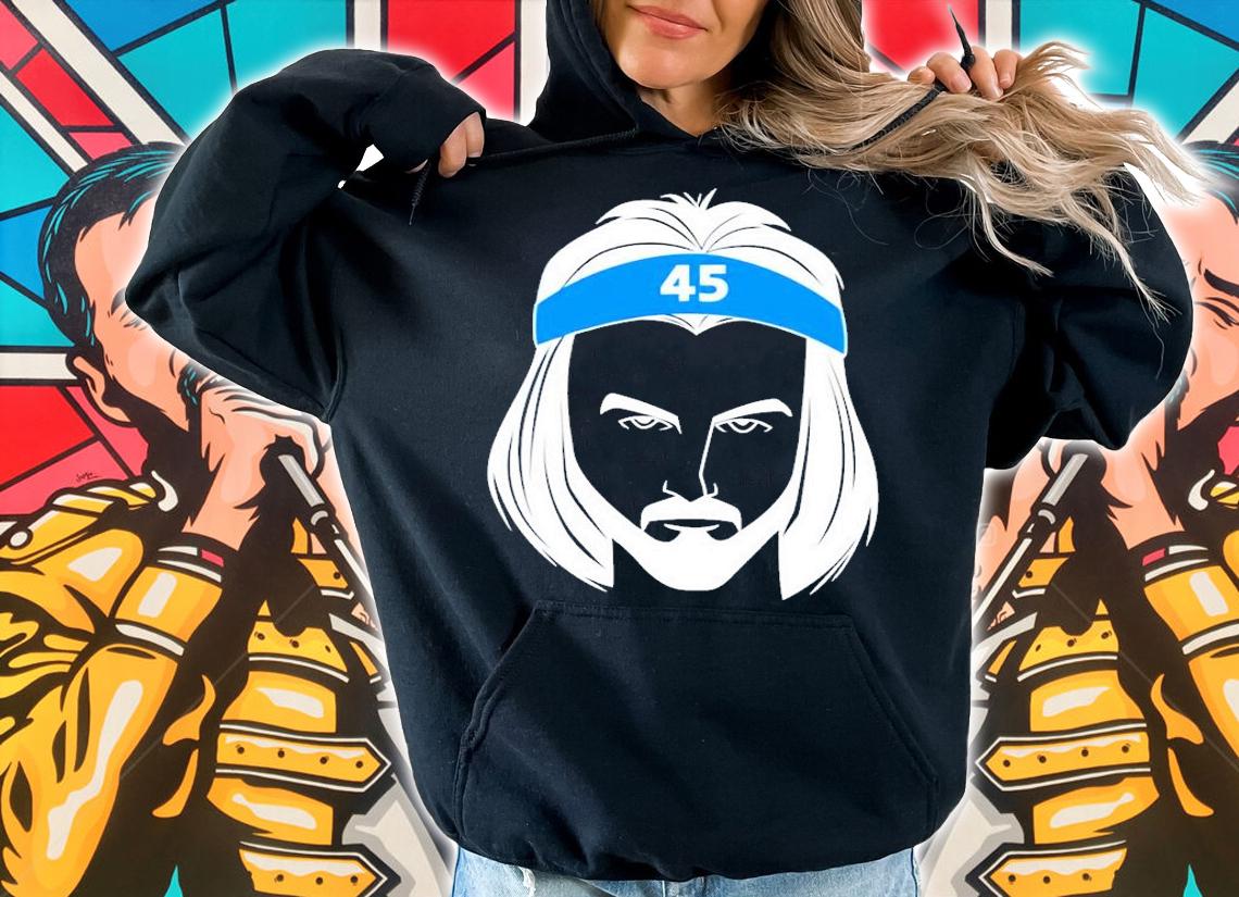 Brady Manek Stencil shirt hoodie