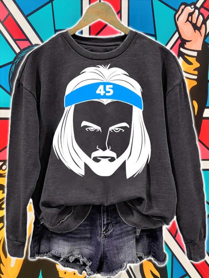 Brady Manek Stencil shirt sweatshirt