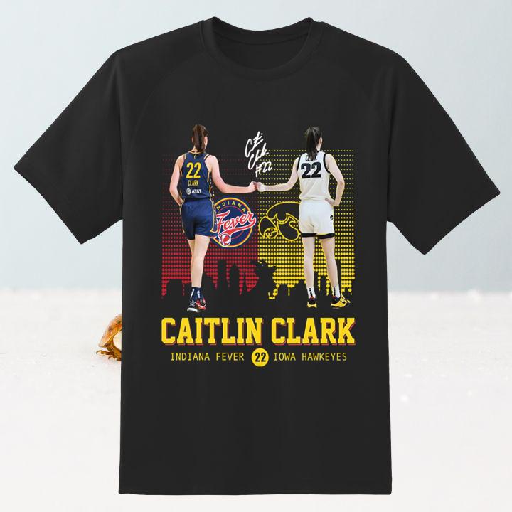 Caitlin Clark Scoring Leader Shirt - Iowa Hawkeyes & Indiana Fever Gear