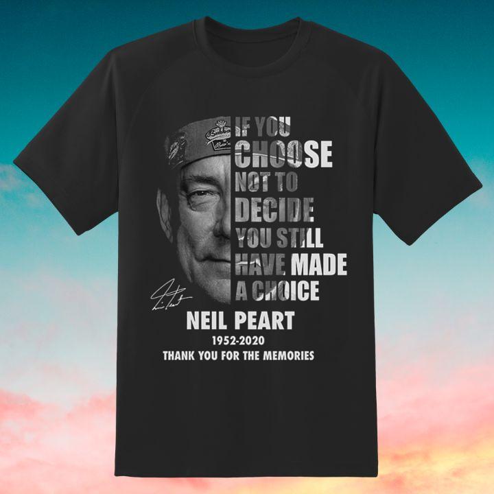 Official Rush Freewill Lyrics Neil Peart 1952-2020 Autograph Shirt