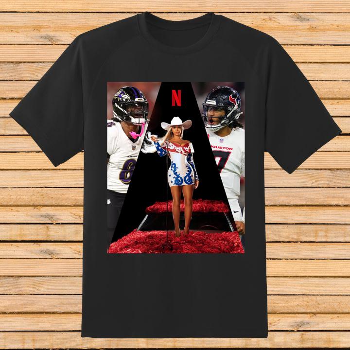 Beyoncé Halftime Show Ravens vs Texans Christmas Shirt Hoodie