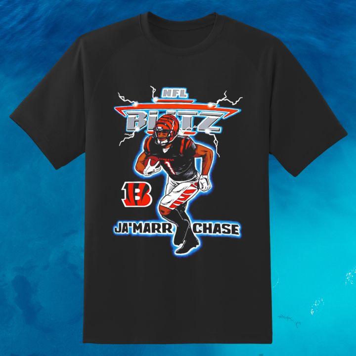 Blitz Cincinnati Bengals Ja'Marr Chase Triple Crown Limited Edition T-Shirt