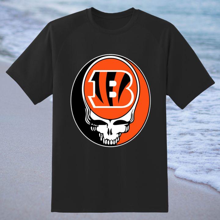 Steal Your Face Grateful Dead Cincinnati Bengals T-Shirt