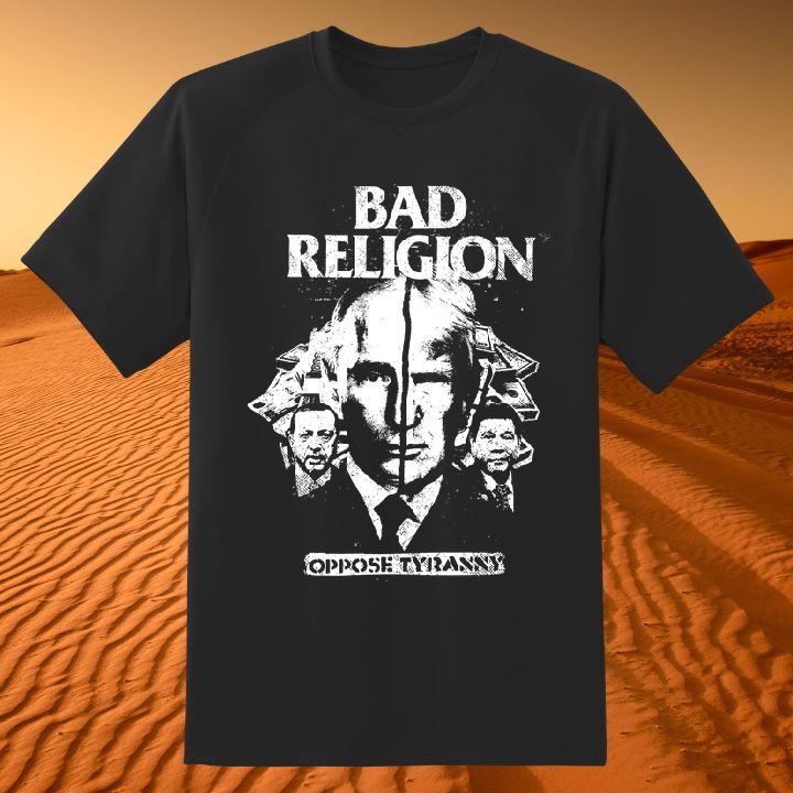 Donald Trump Putin Bad Religion Shirt: Stand Against Tyranny Now