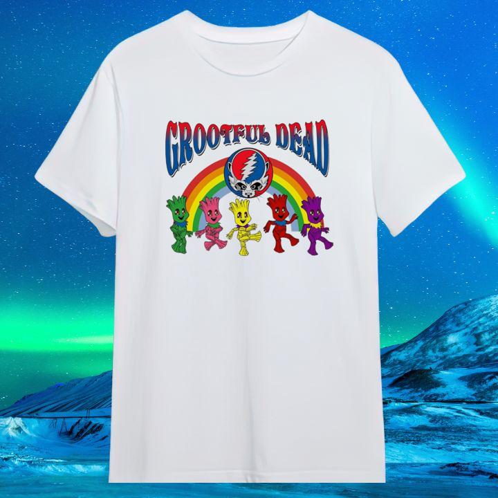 Baby Groot Grootful Dead Grateful Dead T-Shirt