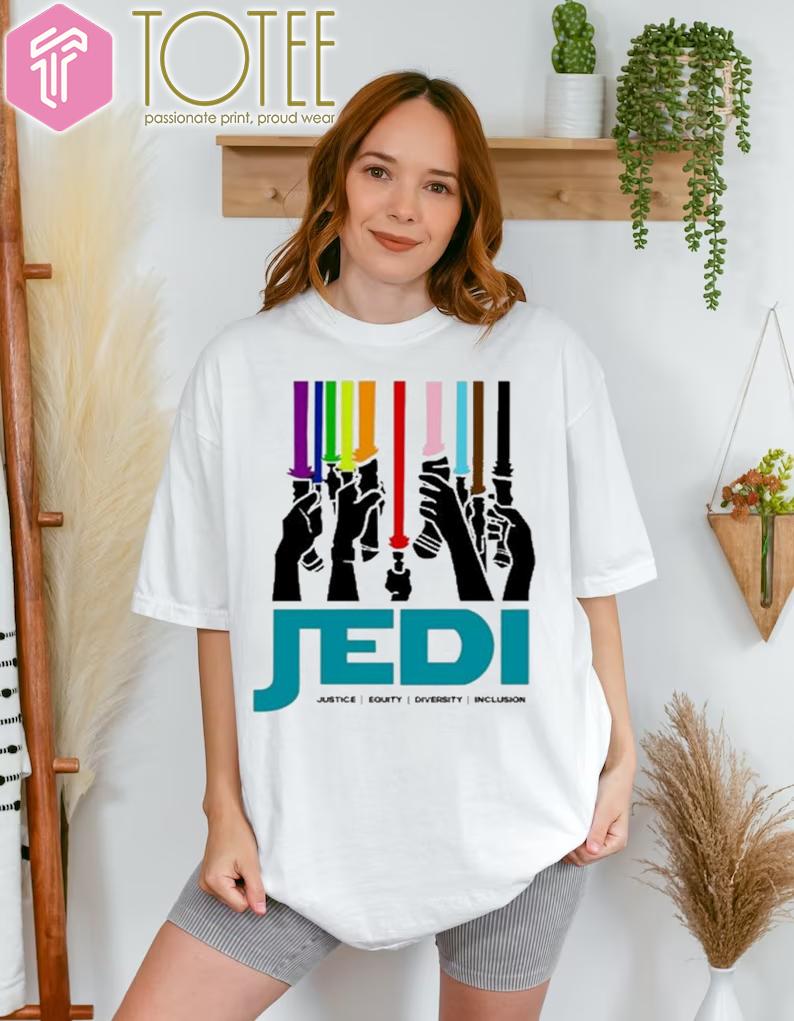 Star Wars Jedi Justice Equity Diversity Inclusion T-Shirt