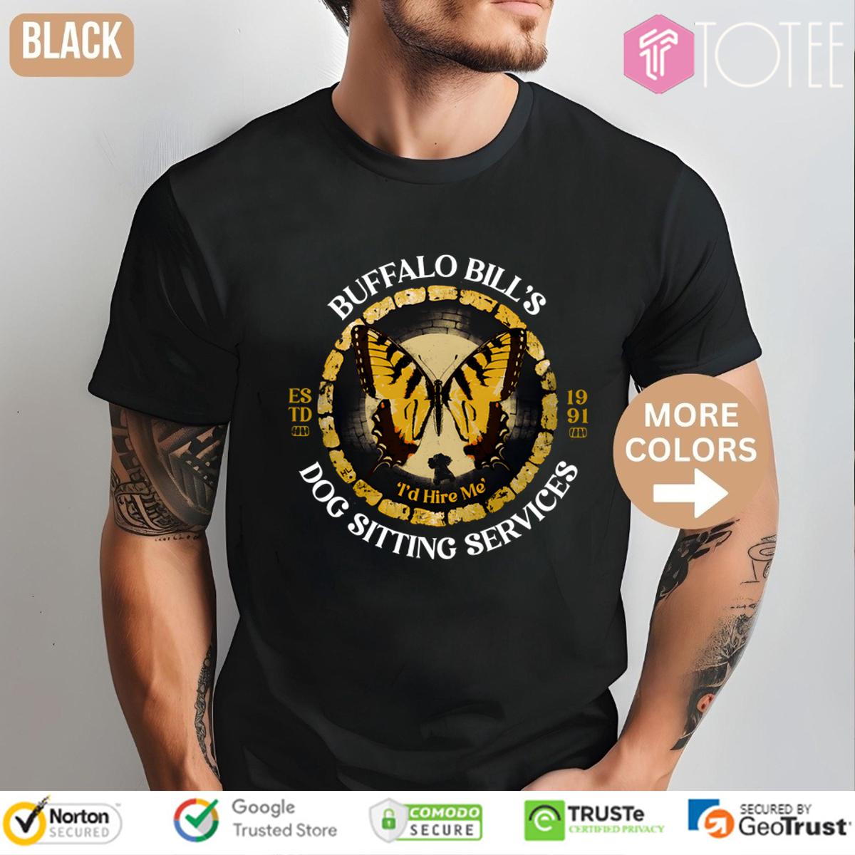 Silence Of The Lambs Buffalo Bill Dog Sitting Shirt
