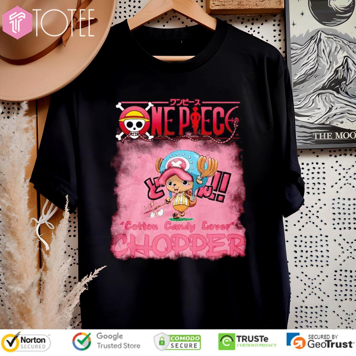 One Piece Cotton Candy Lover Chopper Cute Anime T-Shirt