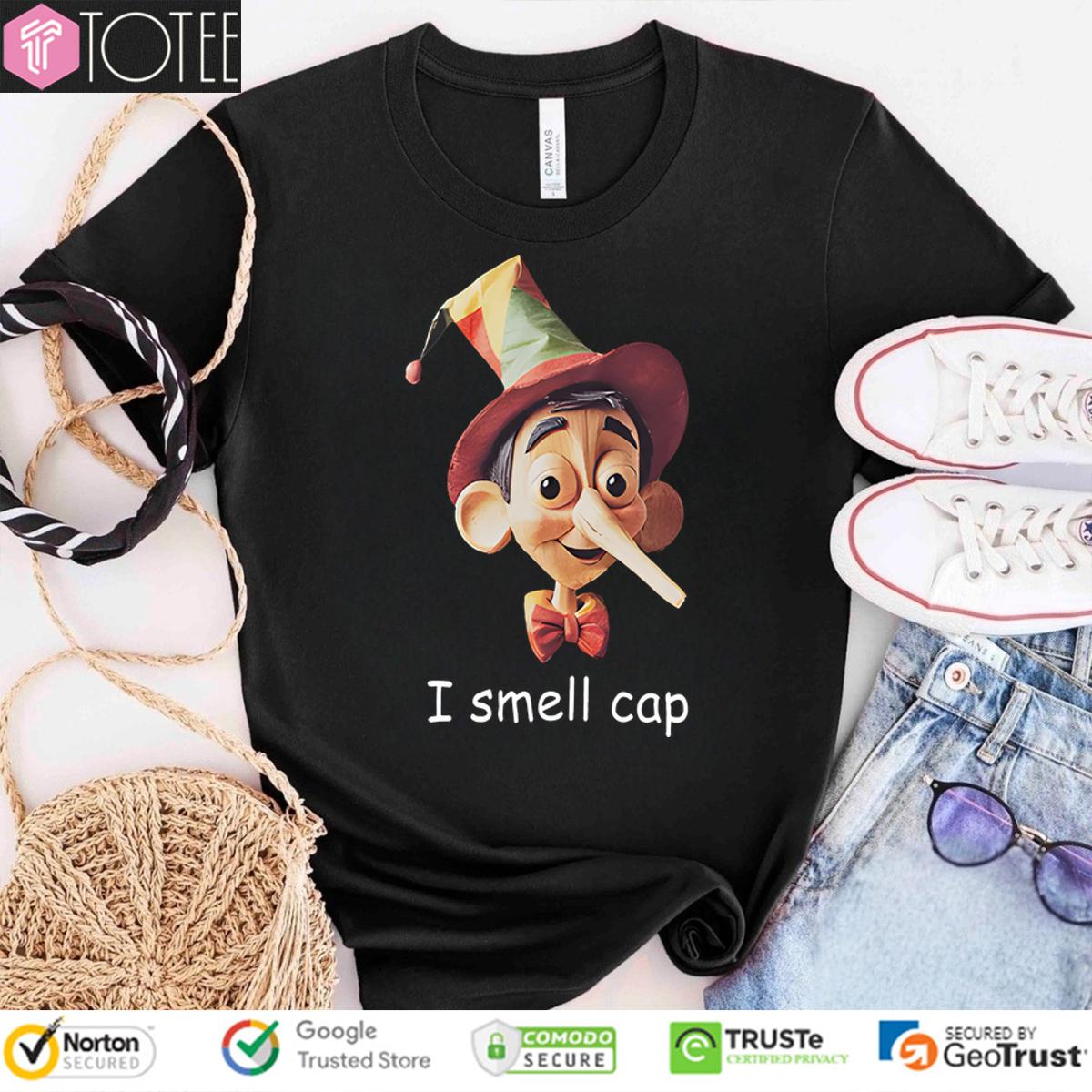 I Smell Cap Puppet Pinocchio Shirt