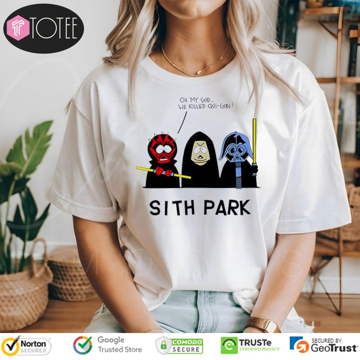Sith Park Star Wars Parody South Park T-Shirt