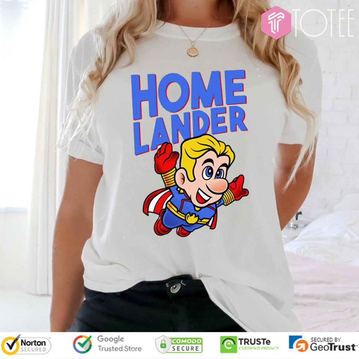 Homelander Parody The Boys Super Mario Bros T-Shirt