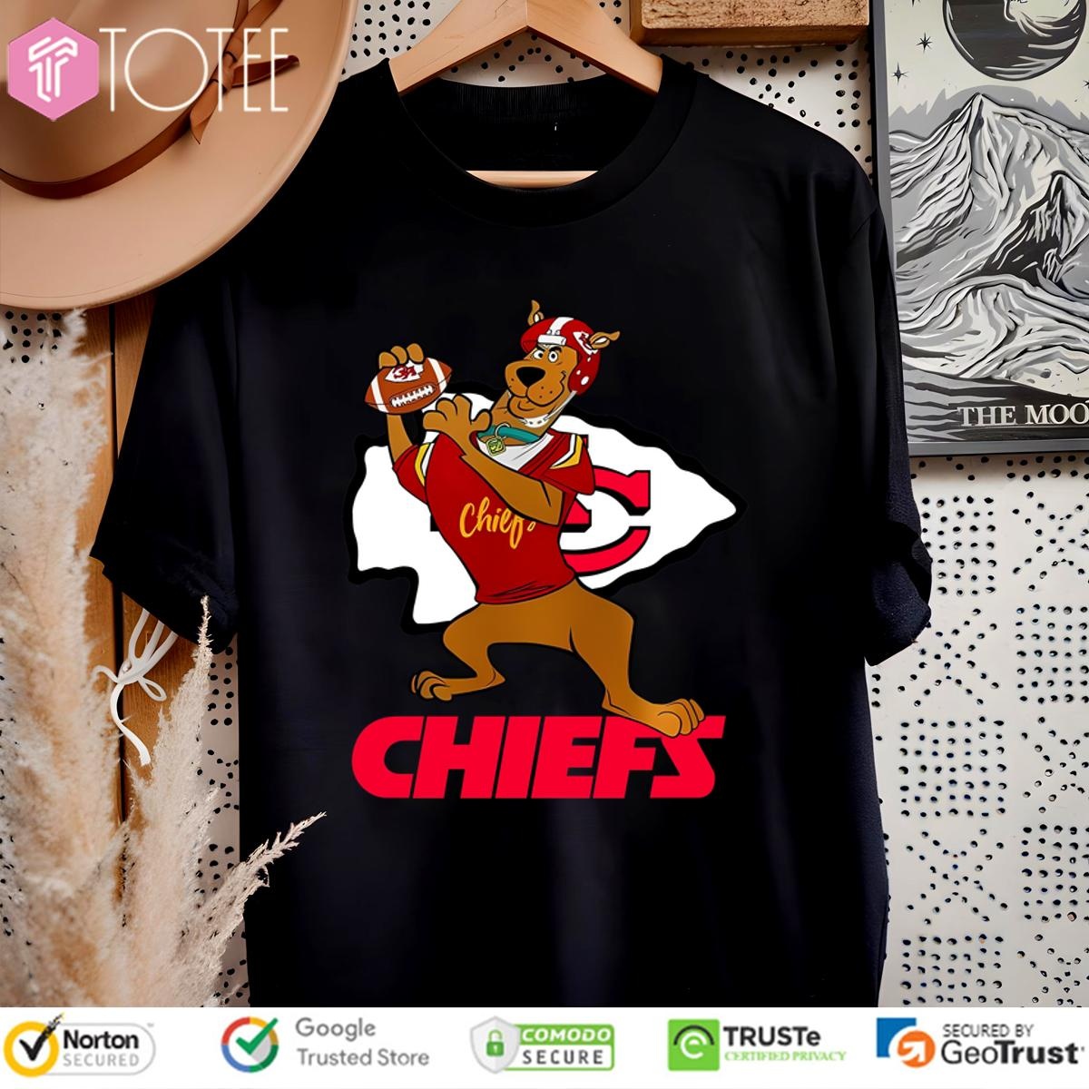 Scooby Doo TShirt: Chiefs Gear Now Available Today