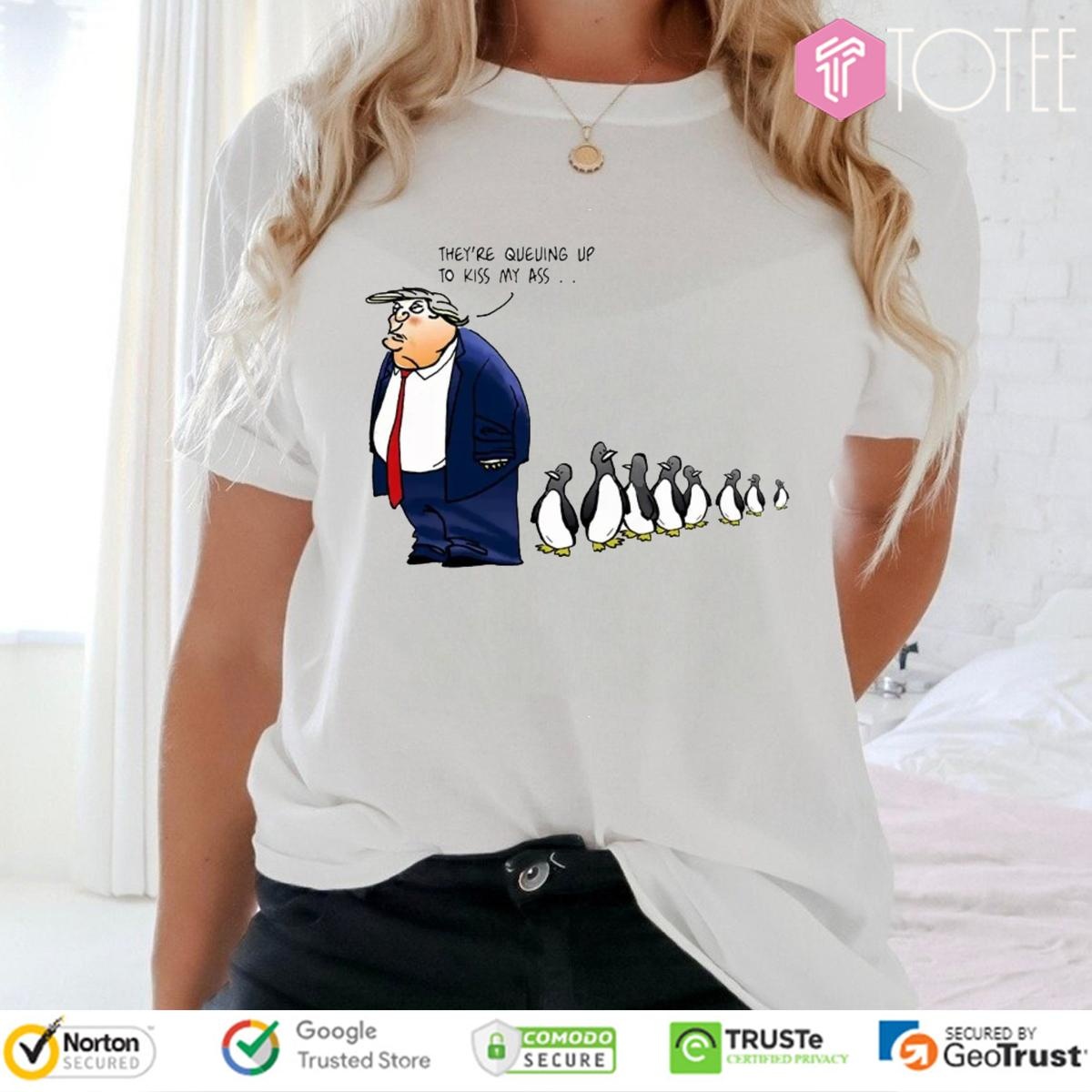 Theyre Trump Tariffs Penguins t-shirt